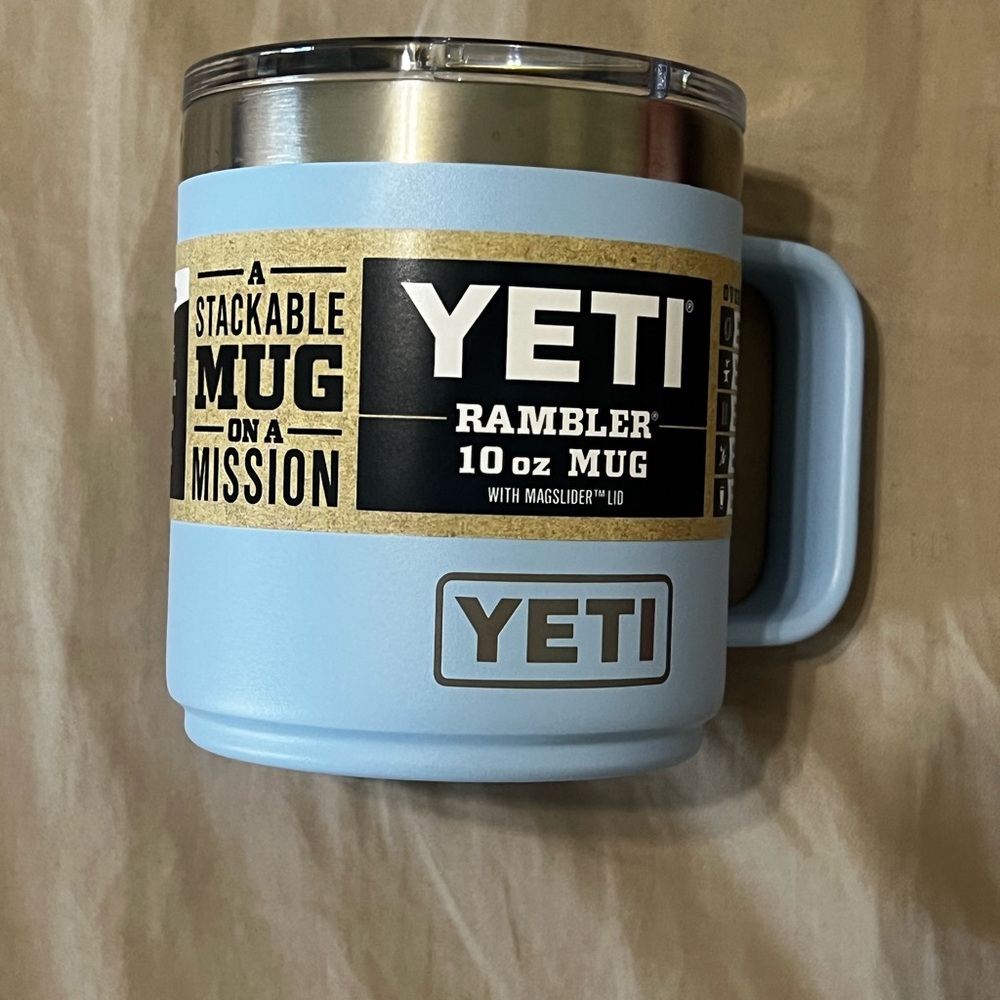 Yeti Rambler 10 oz Mug - Sky Blue
